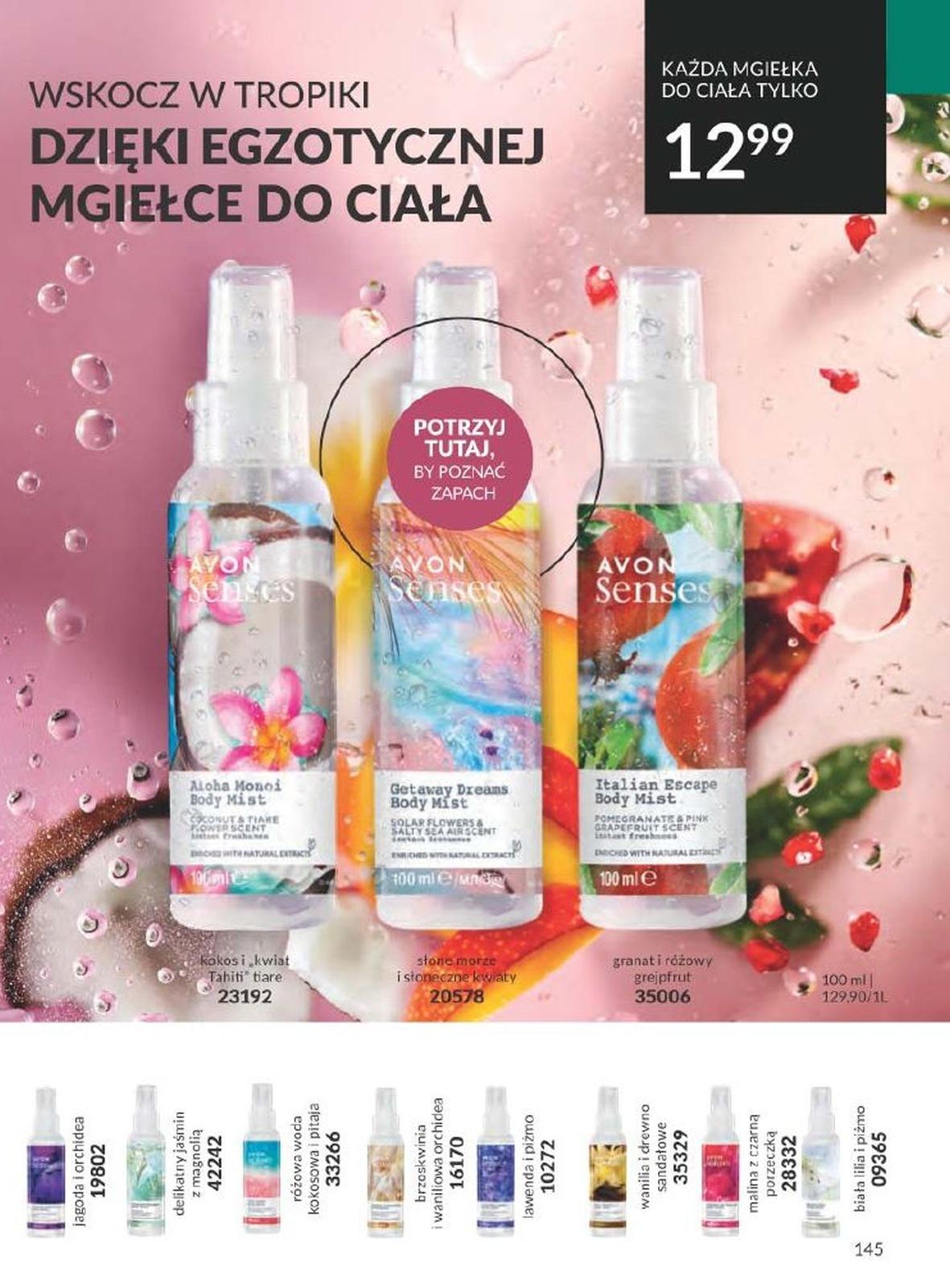 Gazetka promocyjna Avon str. 145