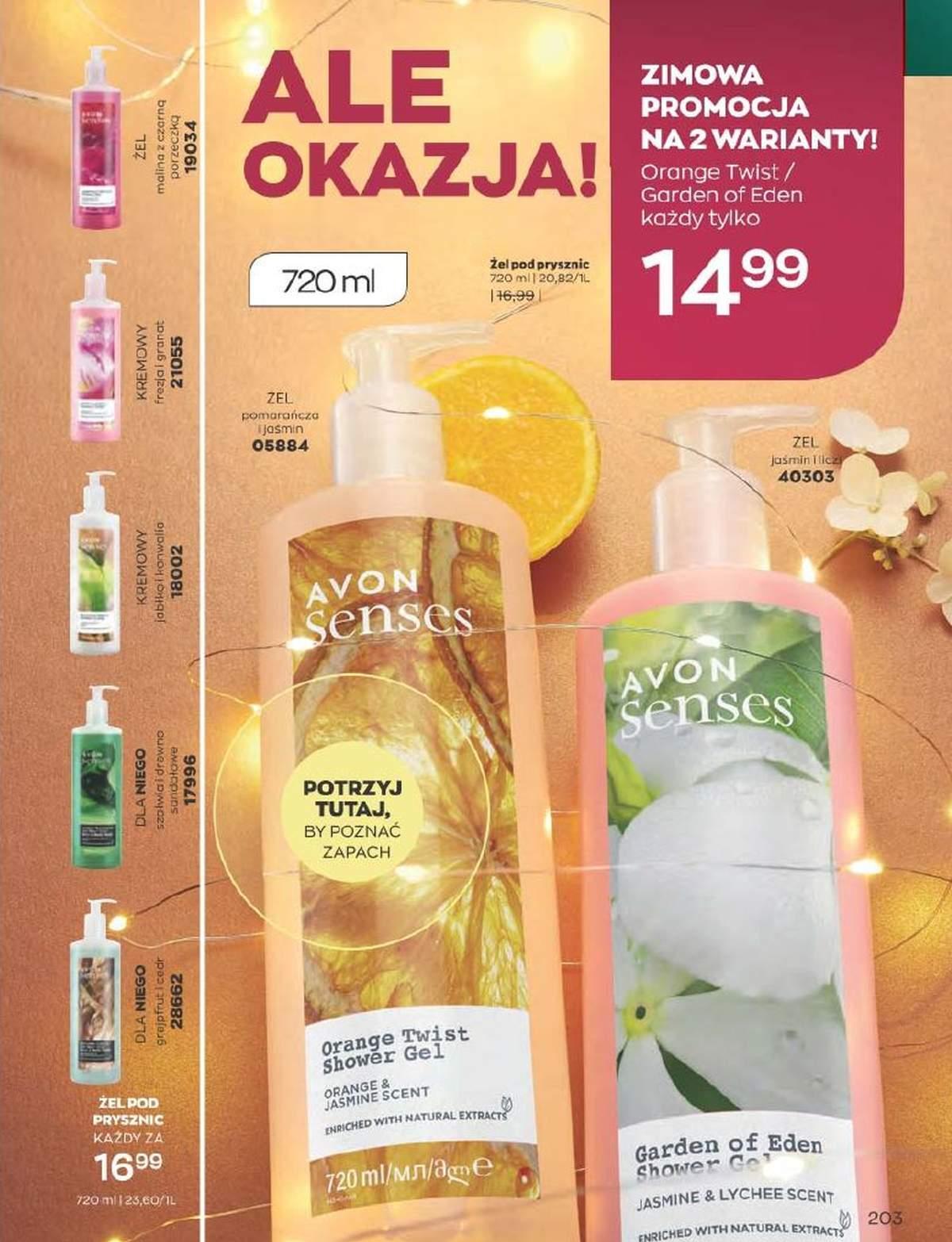 Gazetka promocyjna Avon str. 203