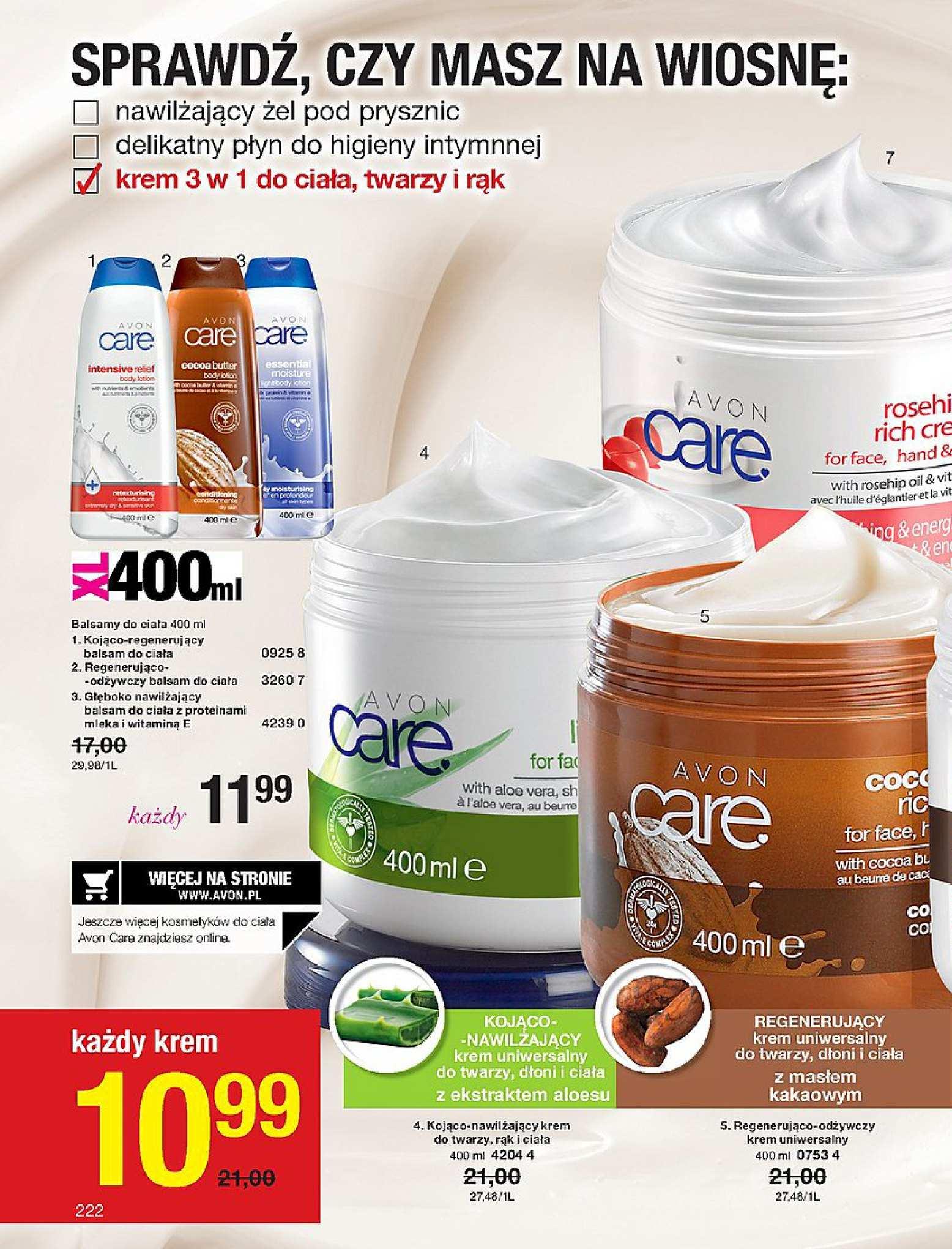Gazetka promocyjna Avon str. 222