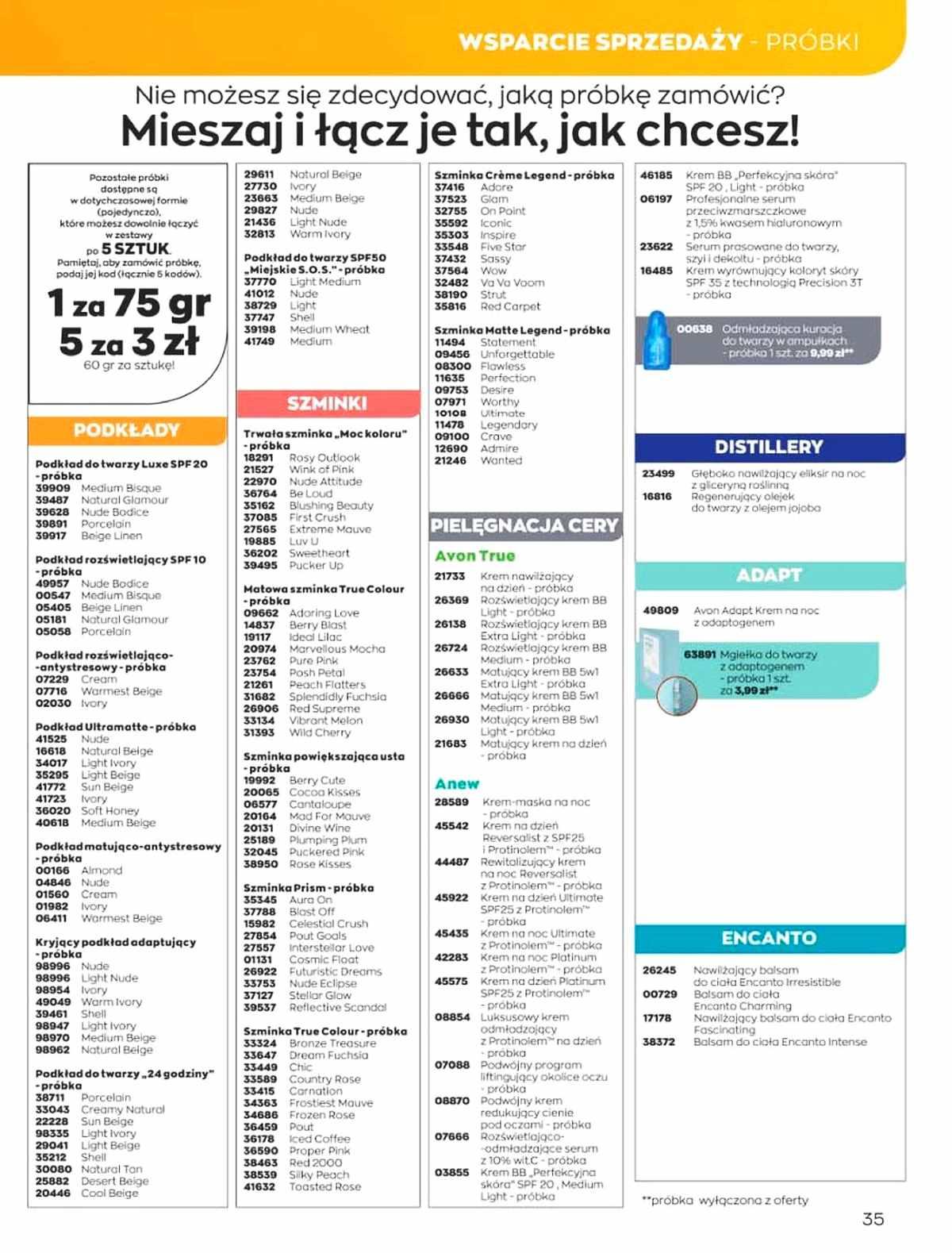 Gazetka promocyjna Avon str. 35