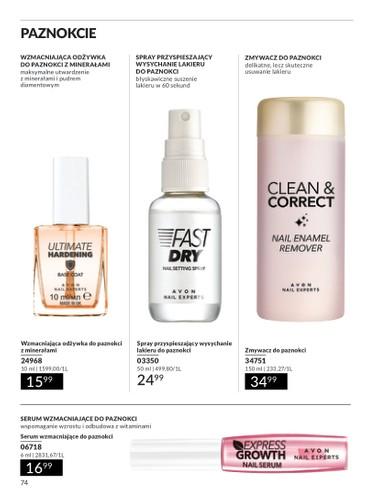 Gazetka promocyjna Avon str. 74