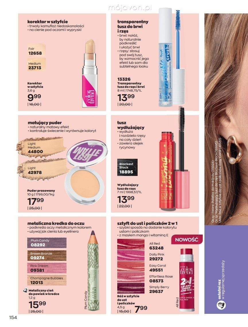 Gazetka promocyjna Avon str. 154
