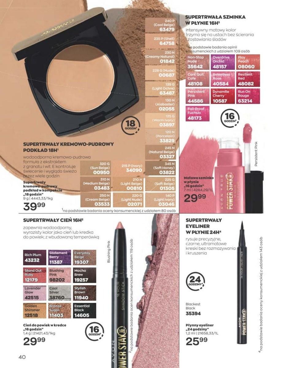 Gazetka promocyjna Avon str. 40