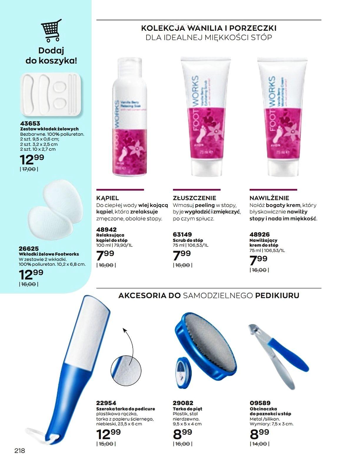 Gazetka promocyjna Avon str. 218