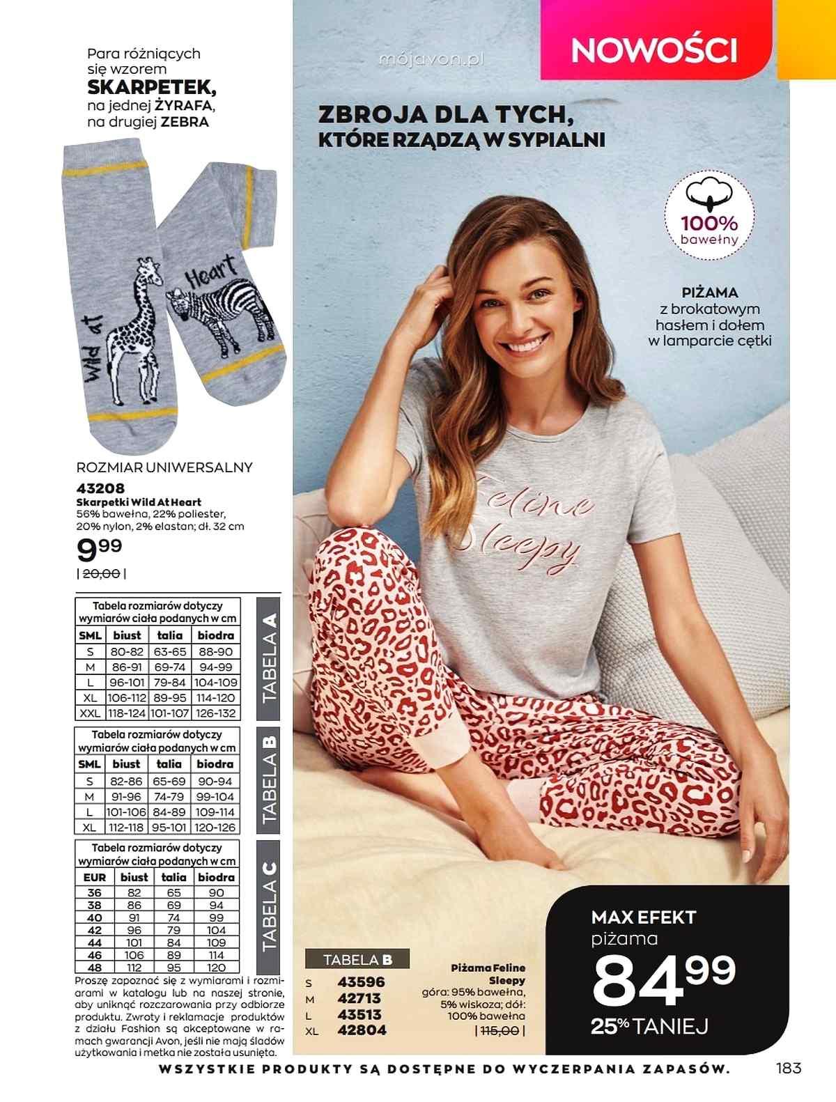 Gazetka promocyjna Avon str. 183