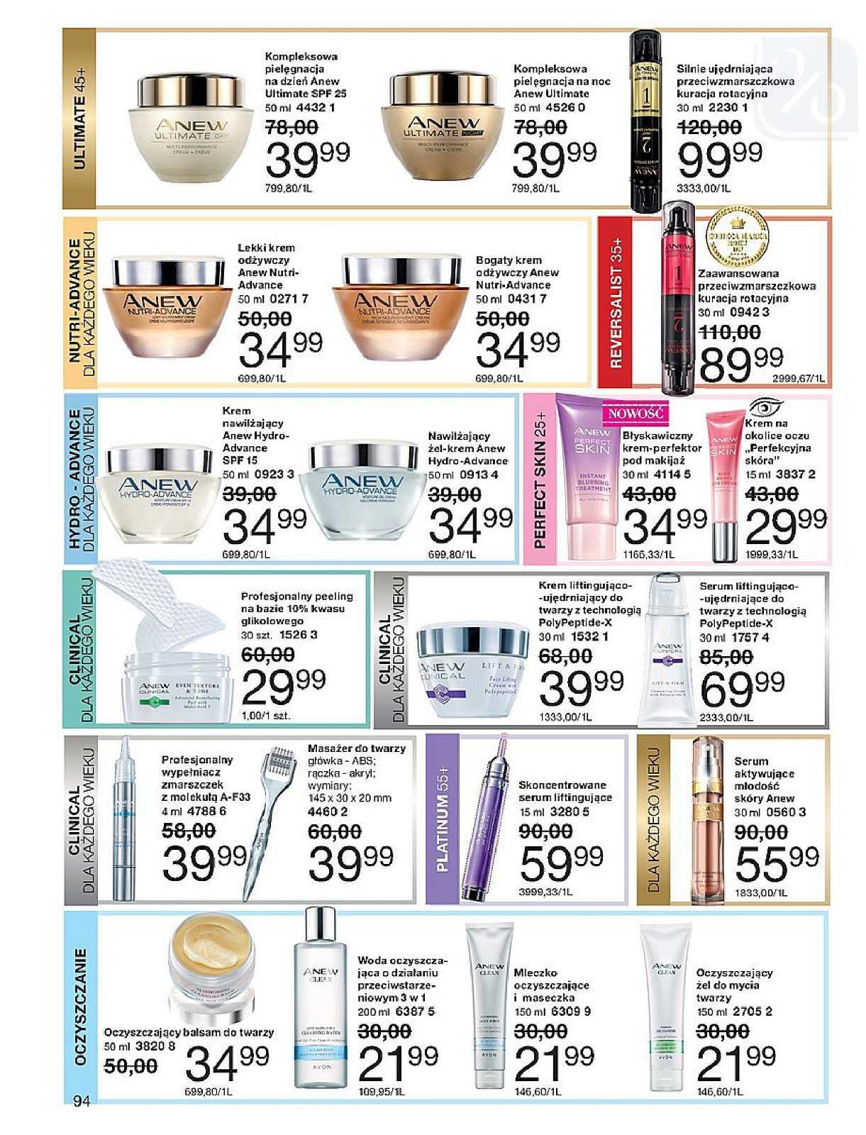 Gazetka promocyjna Avon str. 94