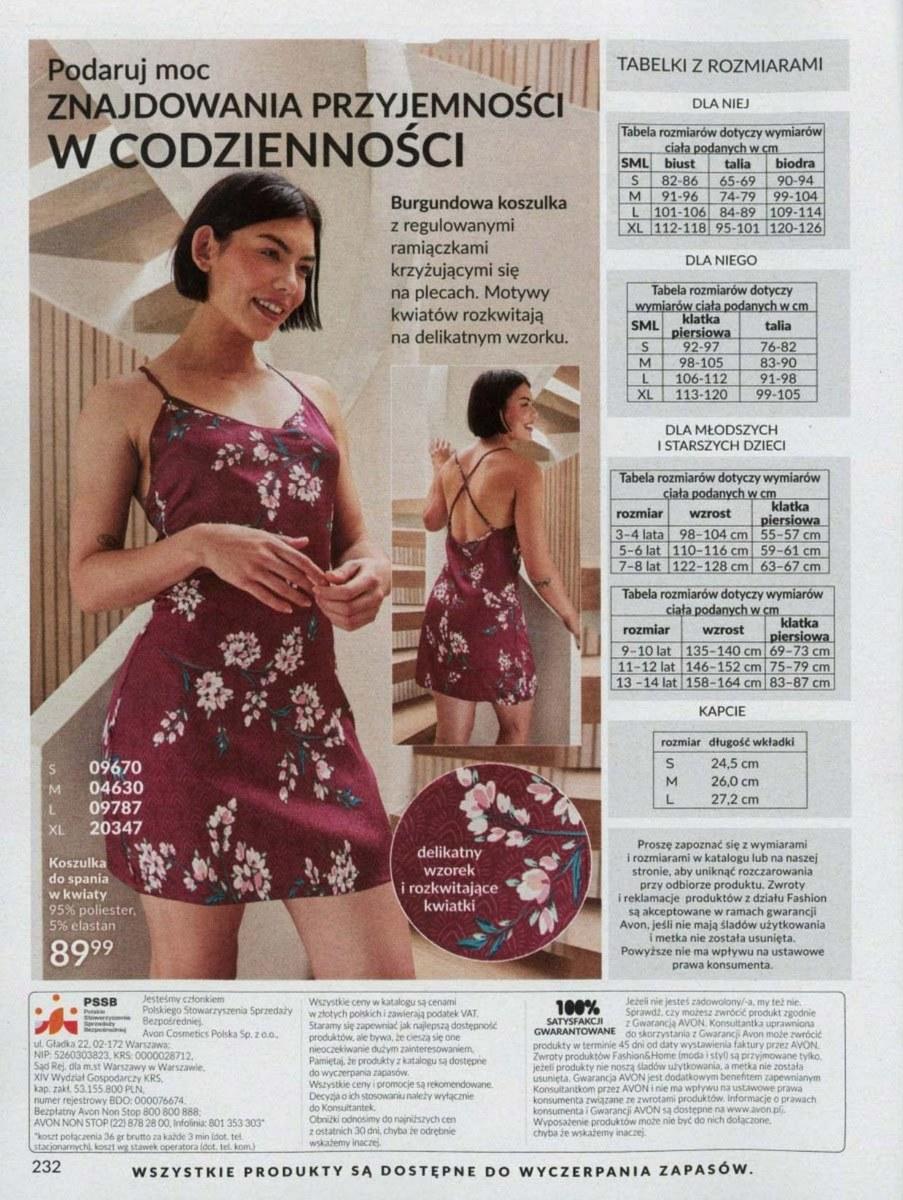 Gazetka promocyjna Avon str. 232