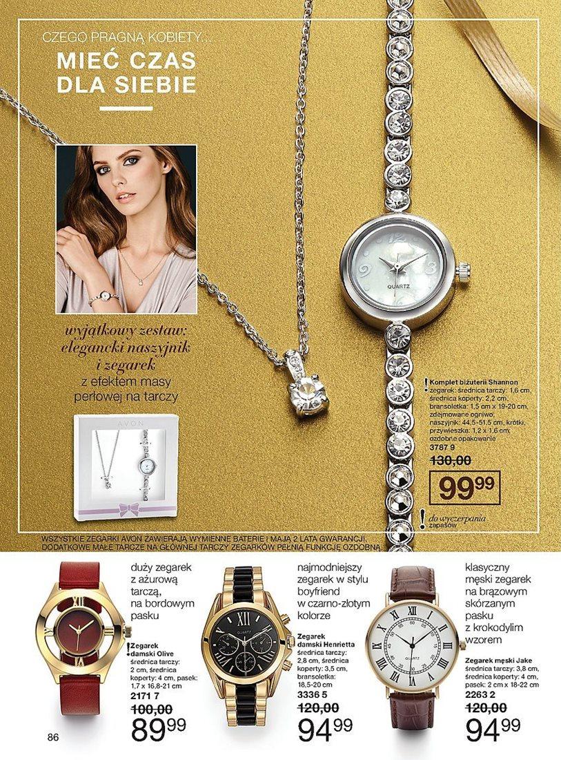 Gazetka promocyjna Avon str. 86