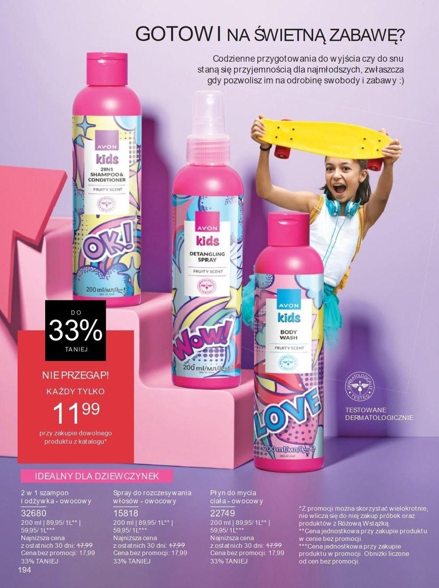 Gazetka promocyjna Avon str. 176