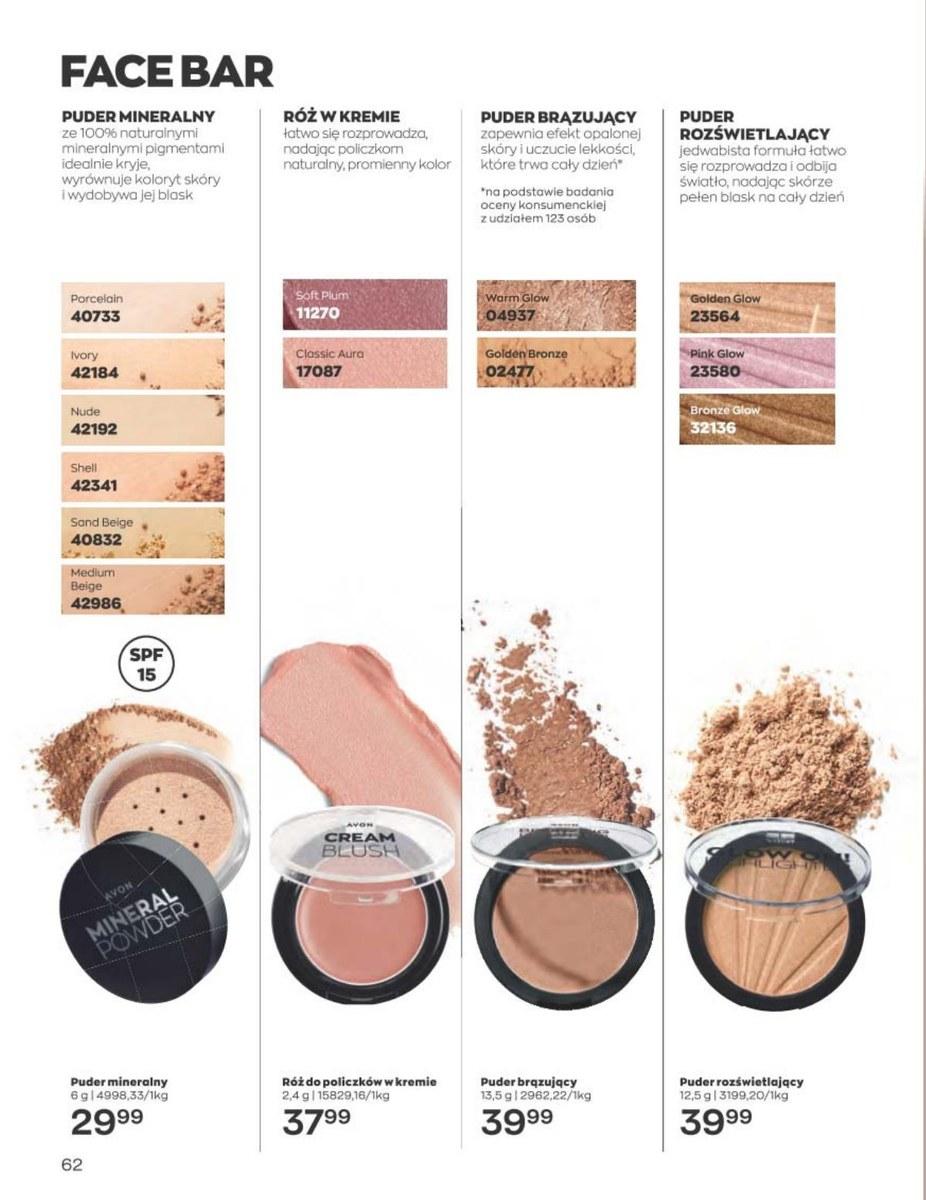 Gazetka promocyjna Avon str. 62