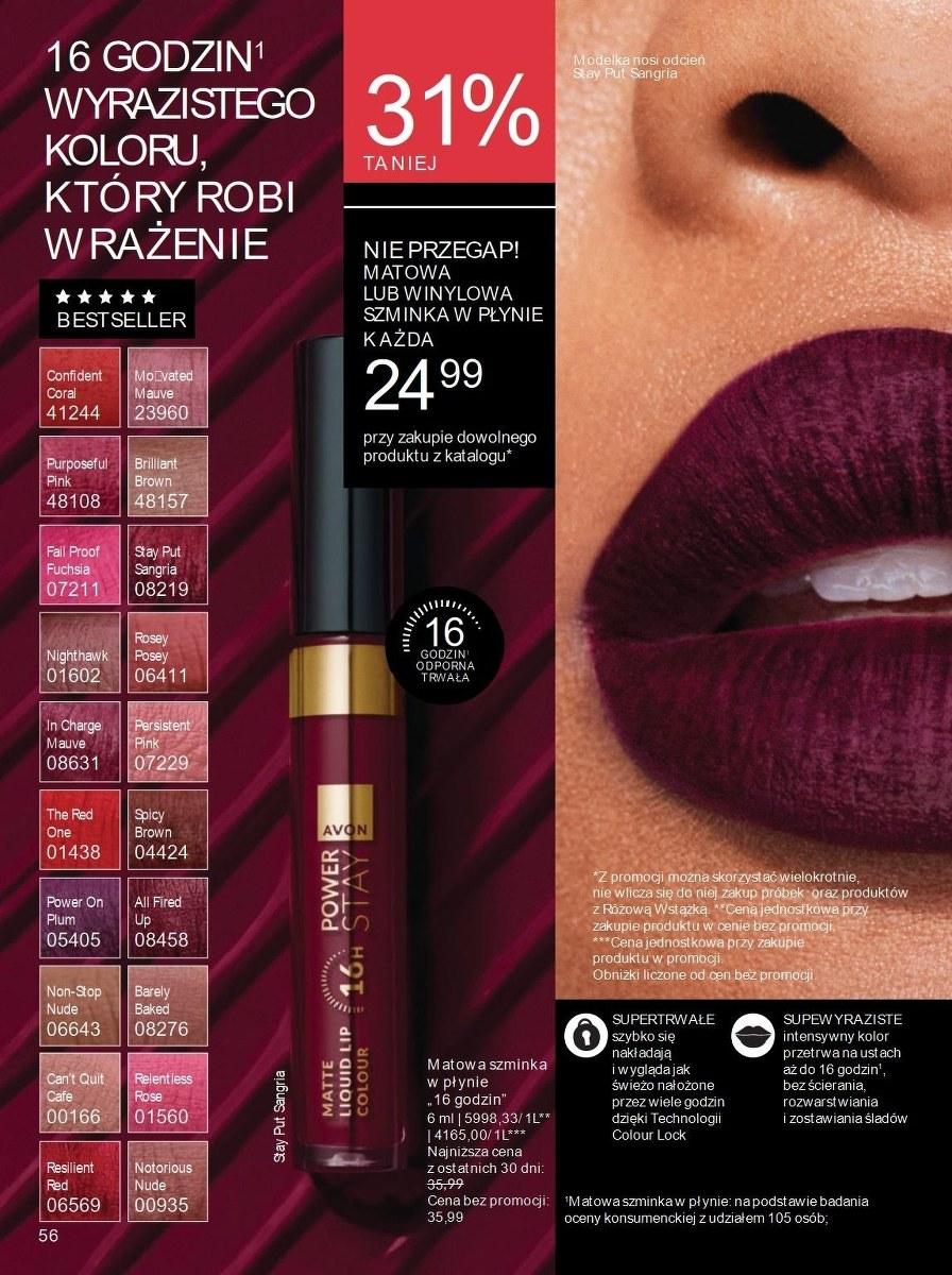 Gazetka promocyjna Avon str. 55