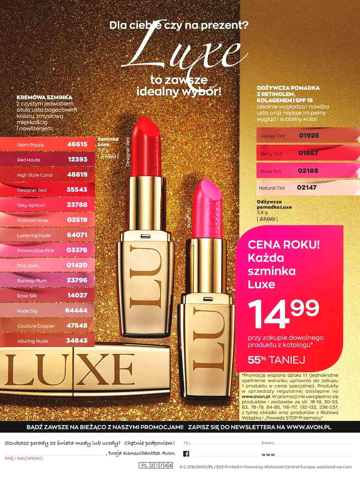 Gazetka promocyjna Avon str. 256