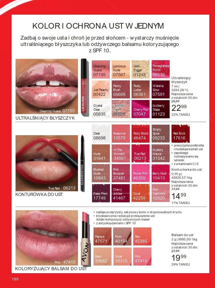 Gazetka promocyjna Avon str. 188
