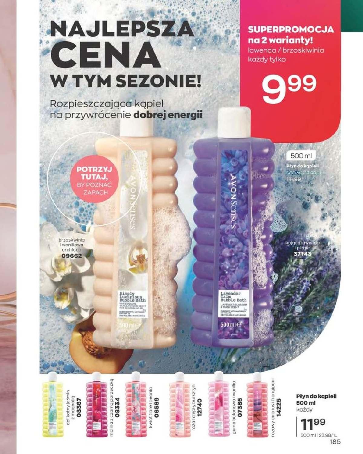 Gazetka promocyjna Avon str. 185
