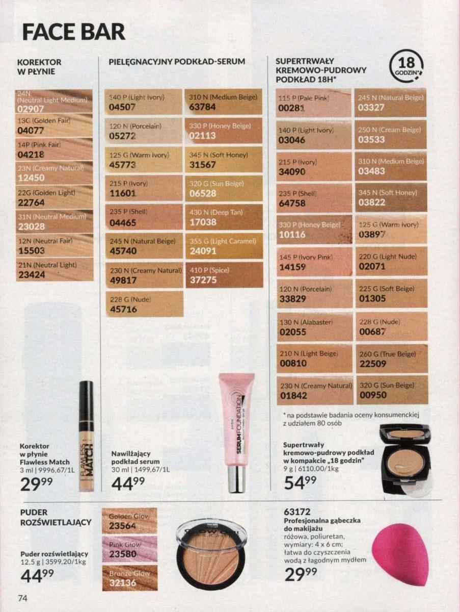 Gazetka promocyjna Avon str. 74