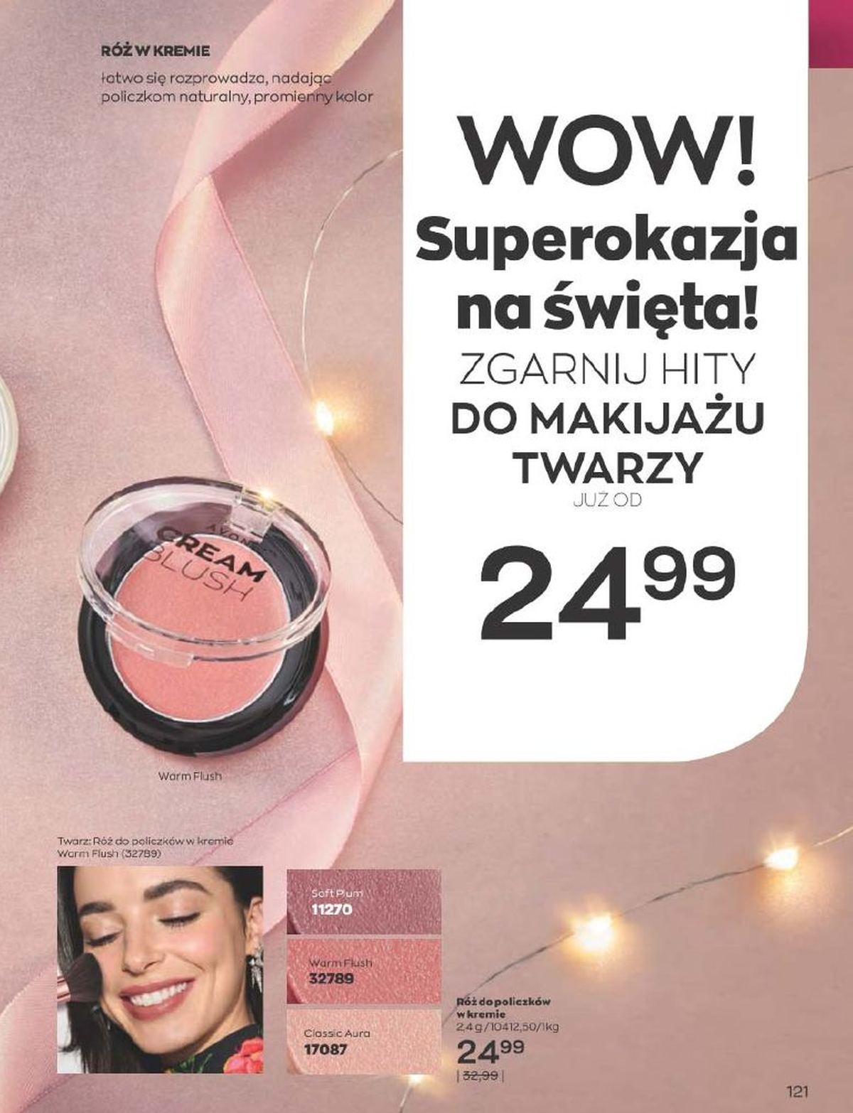 Gazetka promocyjna Avon str. 121