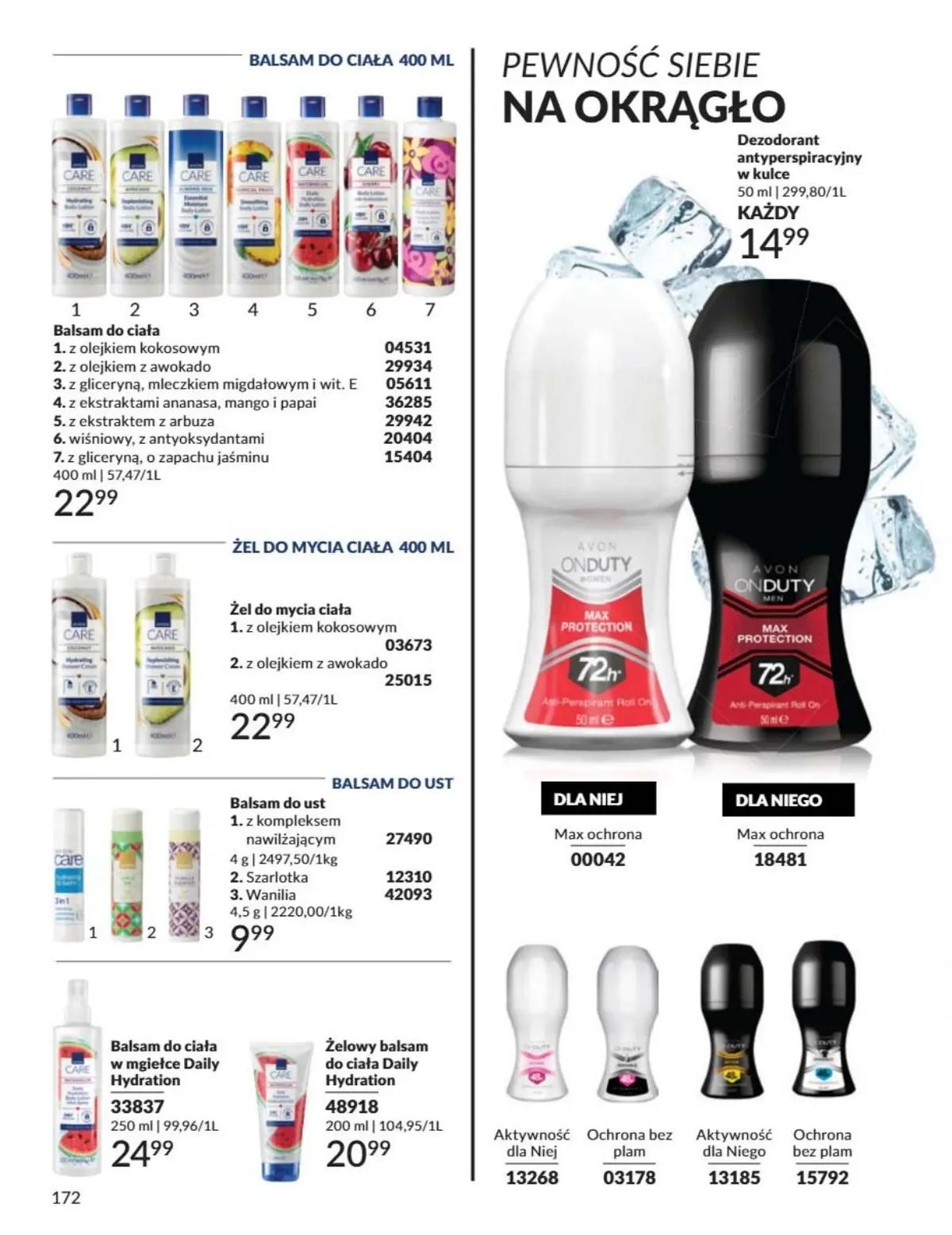 Gazetka promocyjna Avon str. 172
