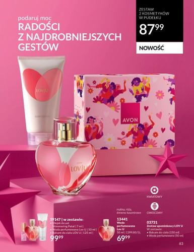Gazetka promocyjna Avon str. 83
