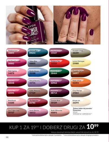 Gazetka promocyjna Avon str. 58
