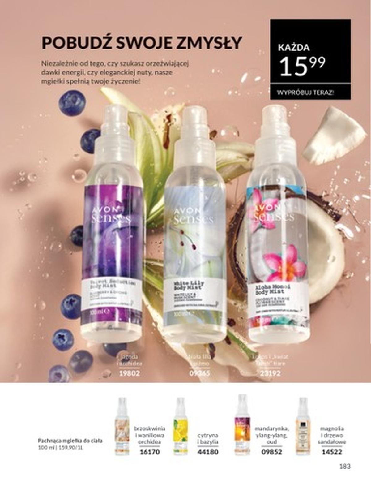 Gazetka promocyjna Avon str. 185