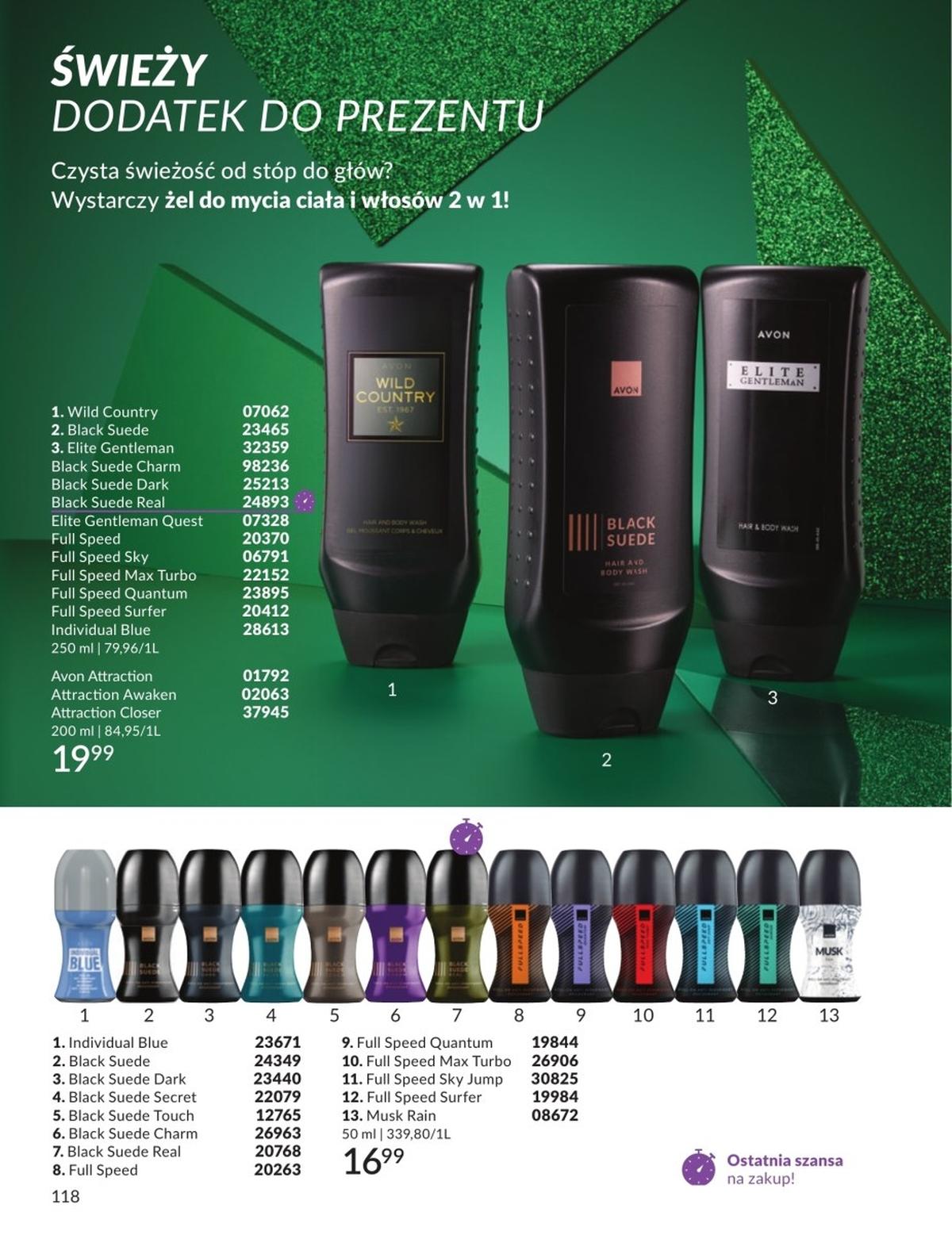 Gazetka promocyjna Avon str. 118