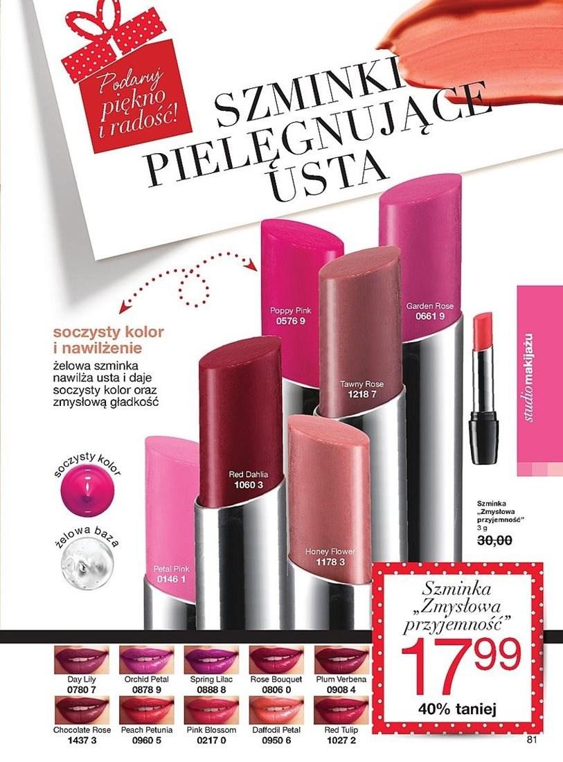 Gazetka promocyjna Avon str. 81