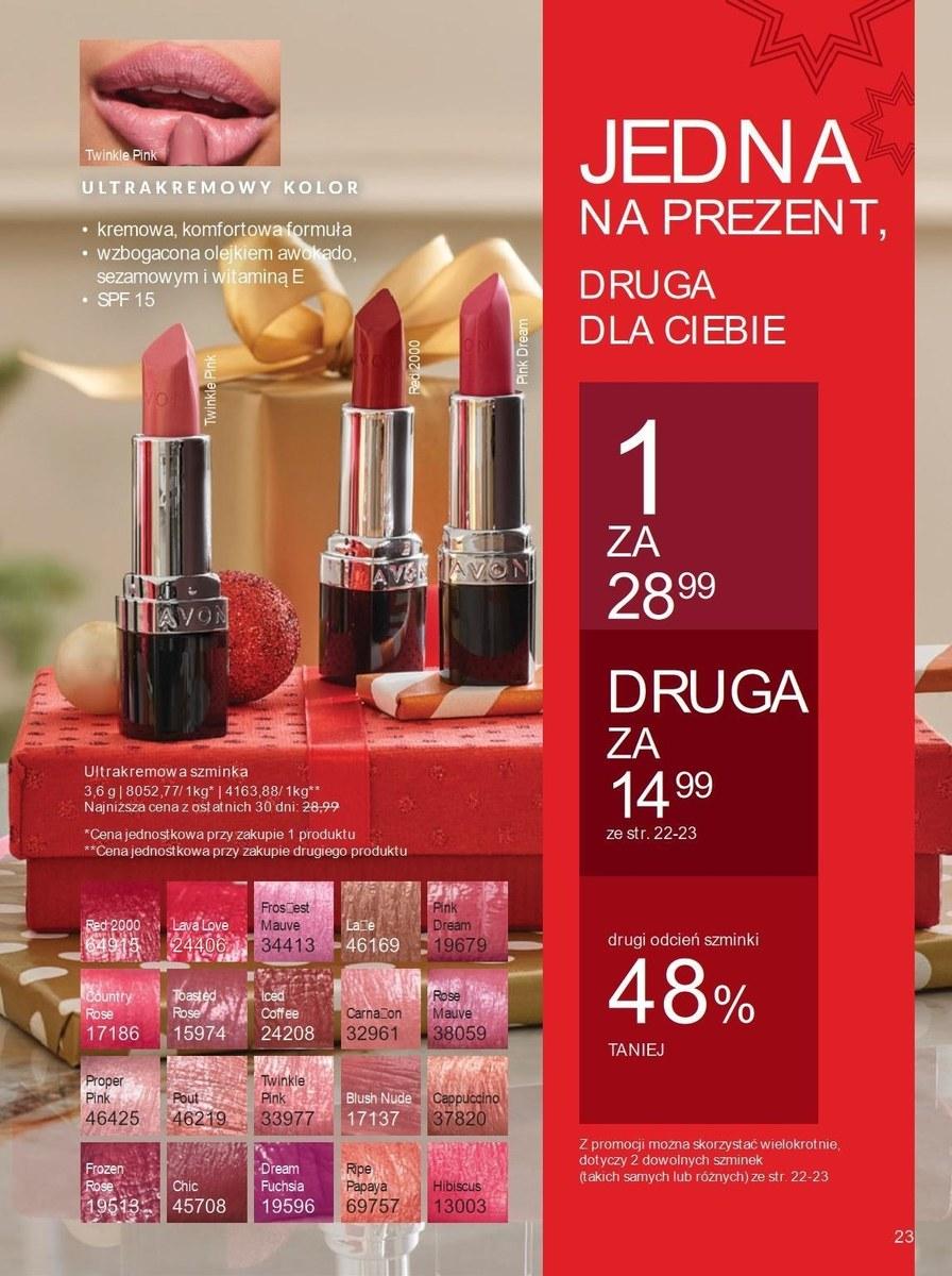Gazetka promocyjna Avon str. 23