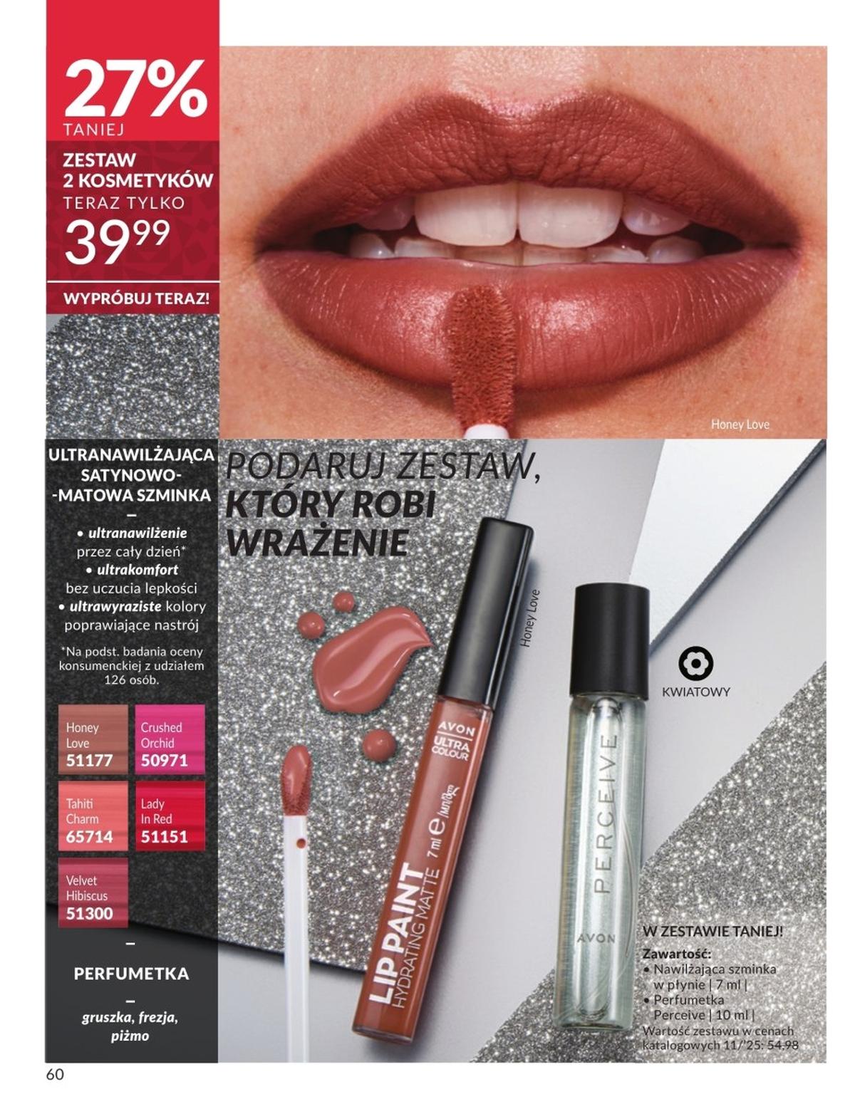 Gazetka promocyjna Avon str. 60
