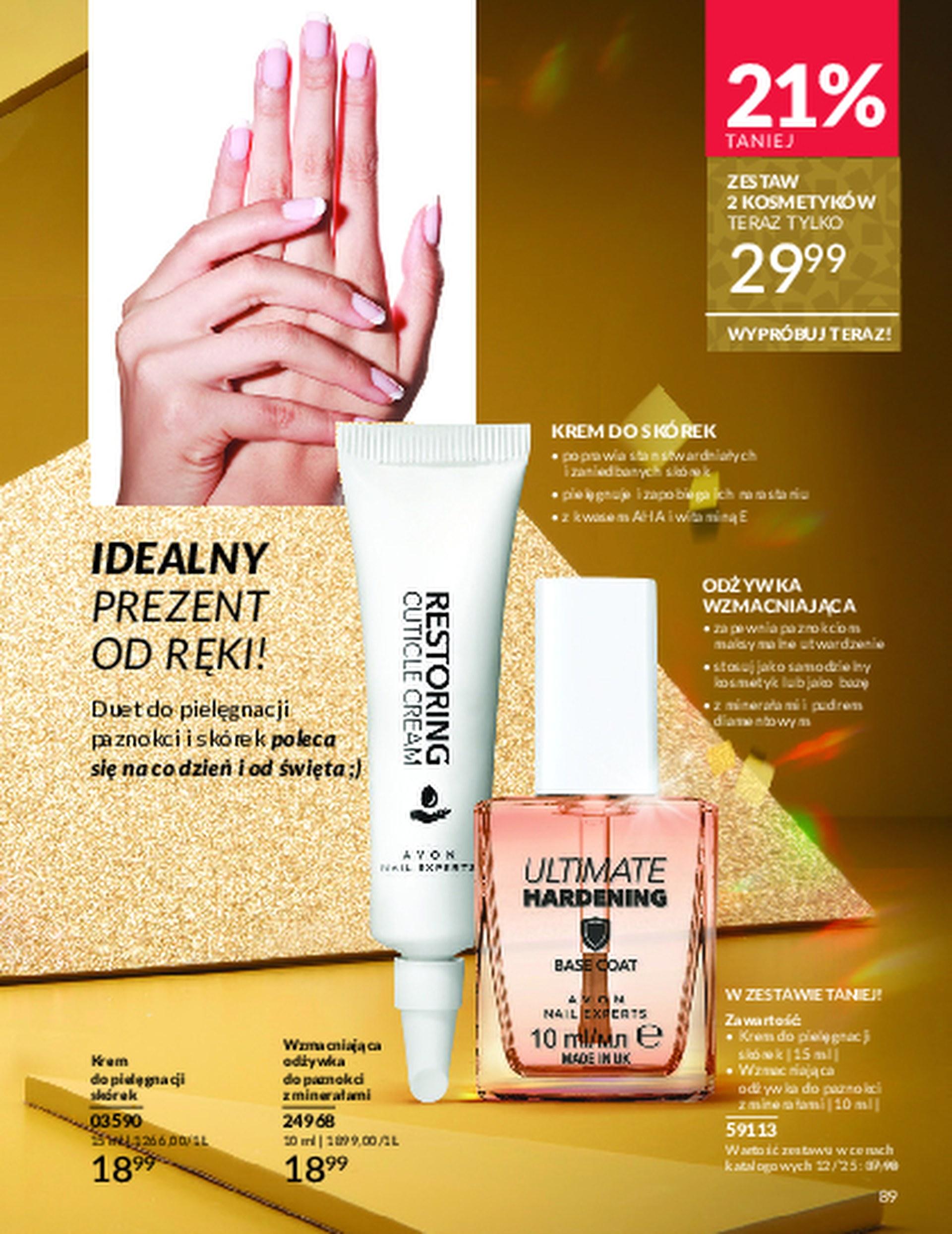 Gazetka promocyjna Avon str. 89