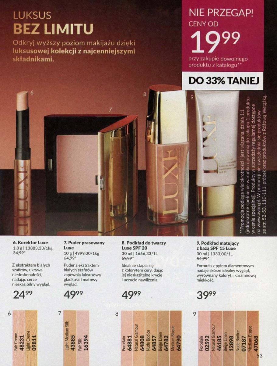 Gazetka promocyjna Avon str. 53