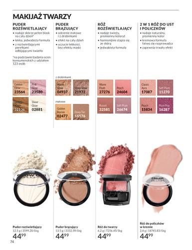 Gazetka promocyjna Avon str. 74