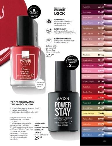 Gazetka promocyjna Avon str. 81