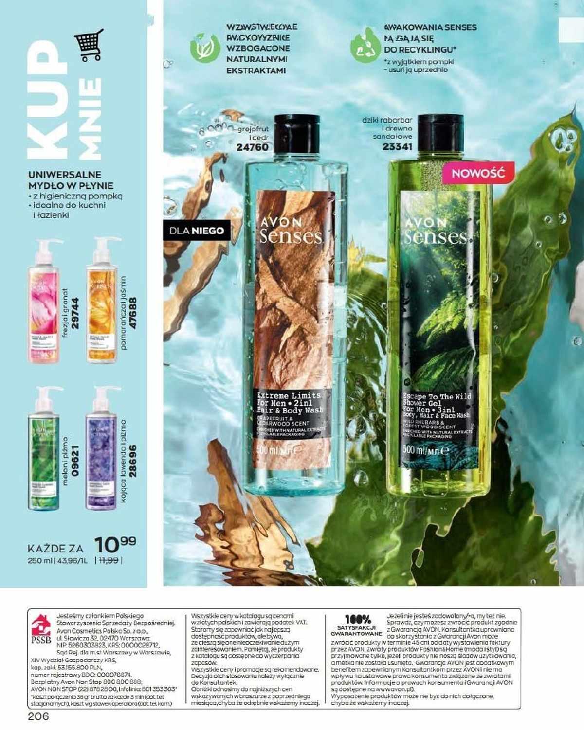 Gazetka promocyjna Avon str. 206