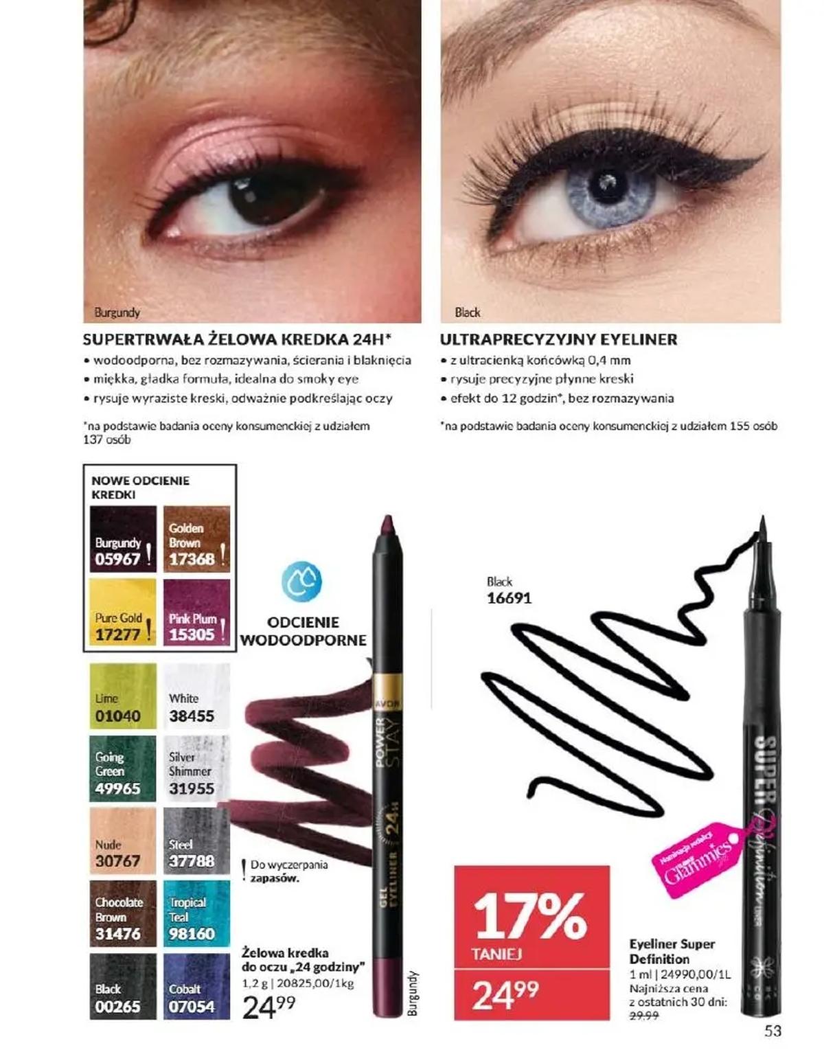 Gazetka promocyjna Avon str. 53