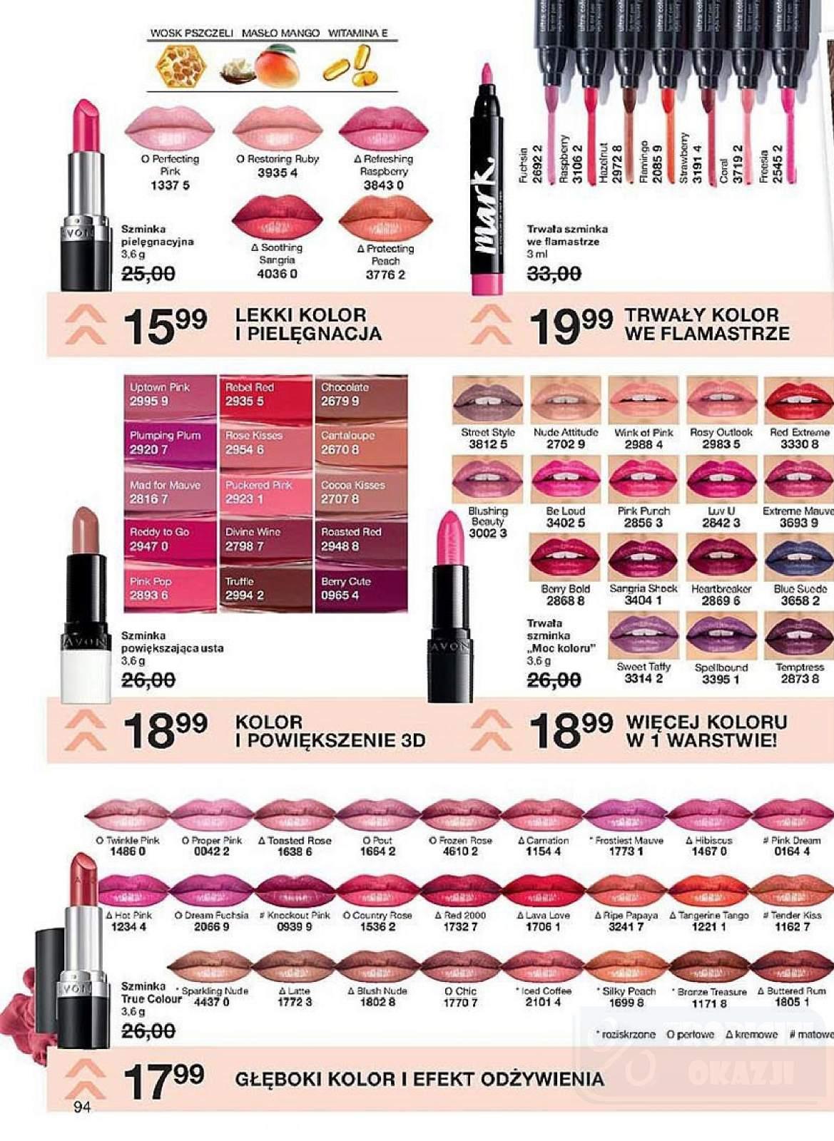 Gazetka promocyjna Avon str. 94