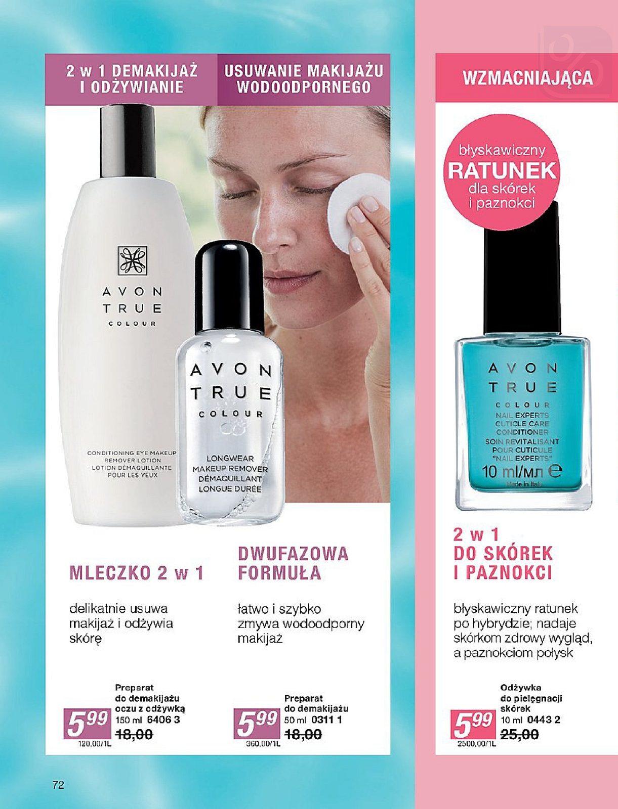 Gazetka promocyjna Avon str. 72