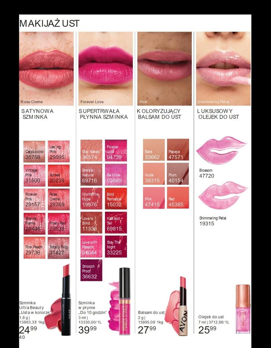 Gazetka promocyjna Avon str. 40