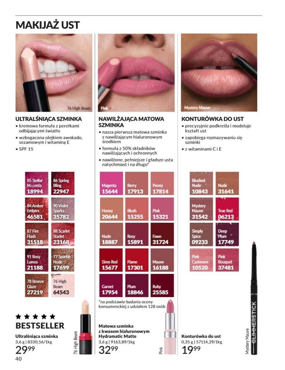 Gazetka promocyjna Avon str. 40
