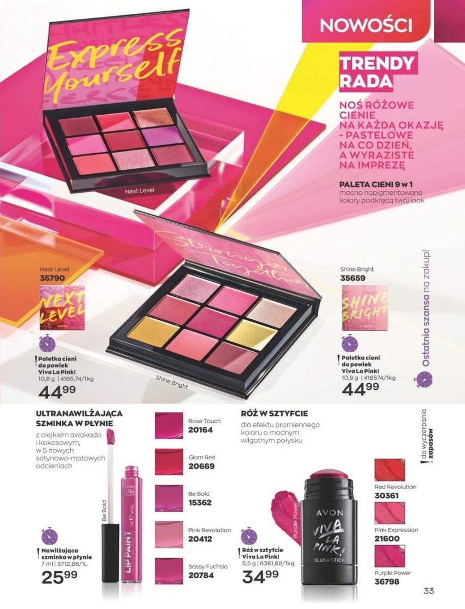 Gazetka promocyjna Avon str. 33