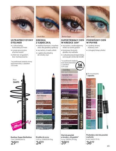 Gazetka promocyjna Avon str. 65