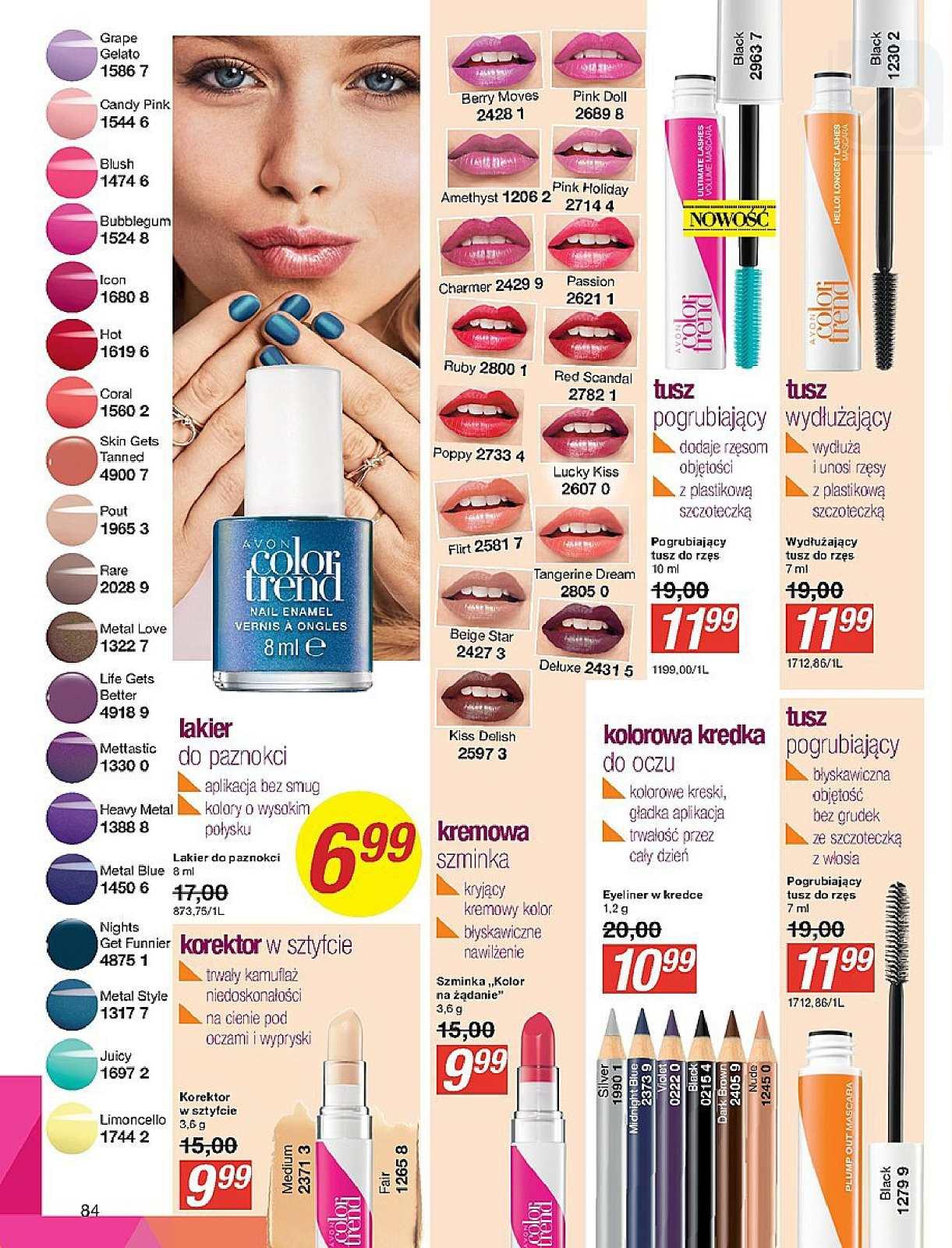 Gazetka promocyjna Avon str. 84