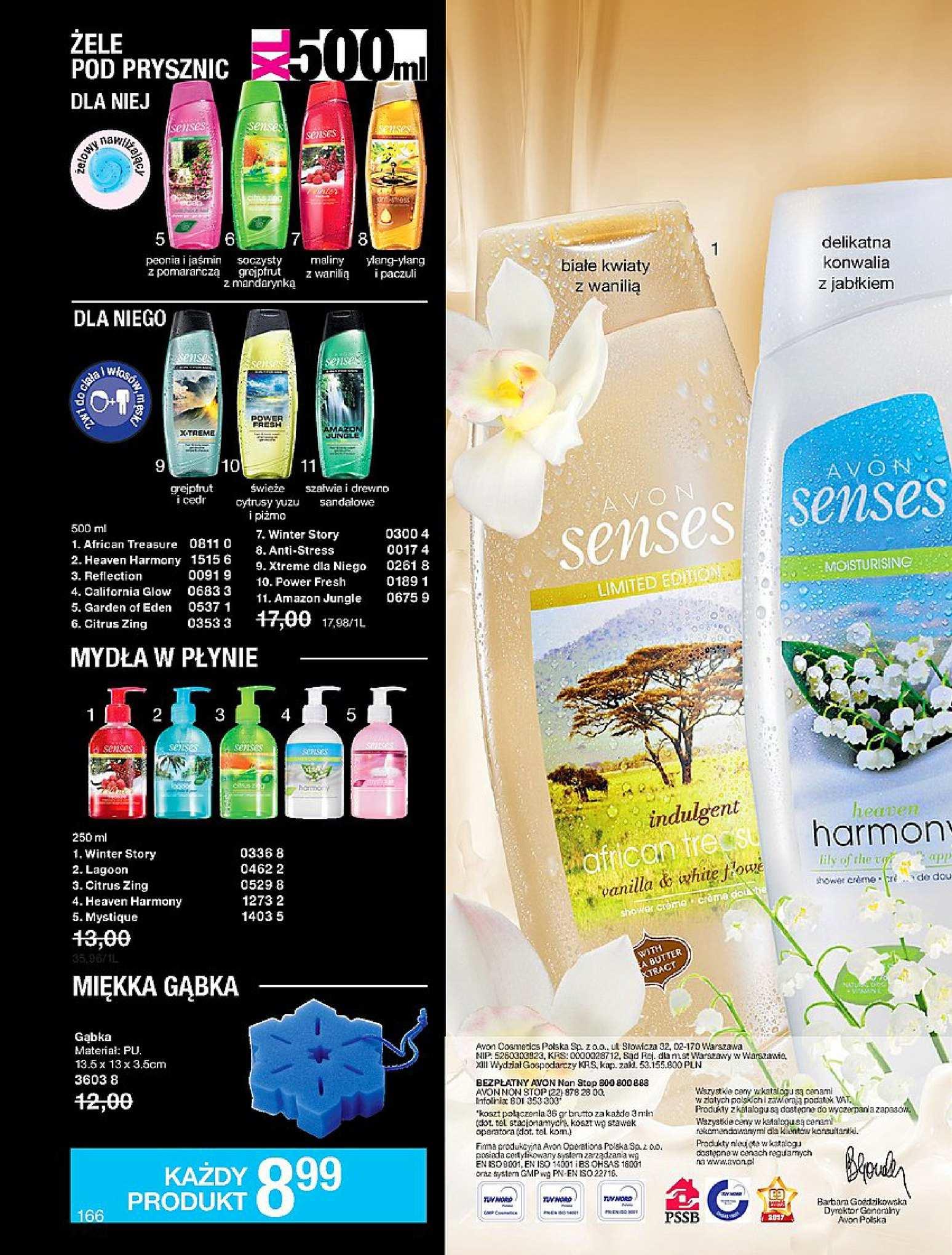 Gazetka promocyjna Avon str. 164