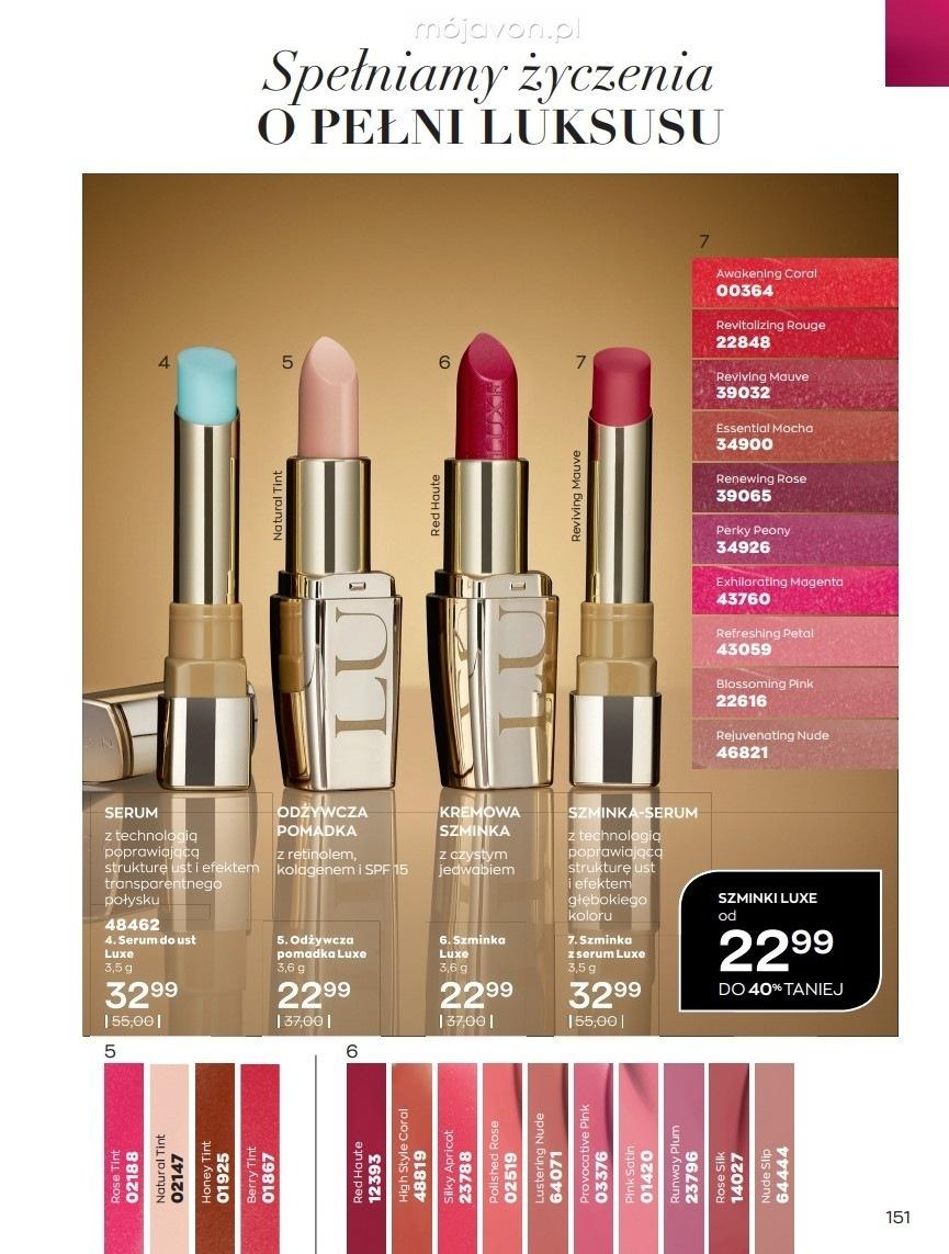 Gazetka promocyjna Avon str. 151