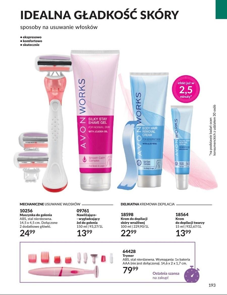 Gazetka promocyjna Avon str. 193