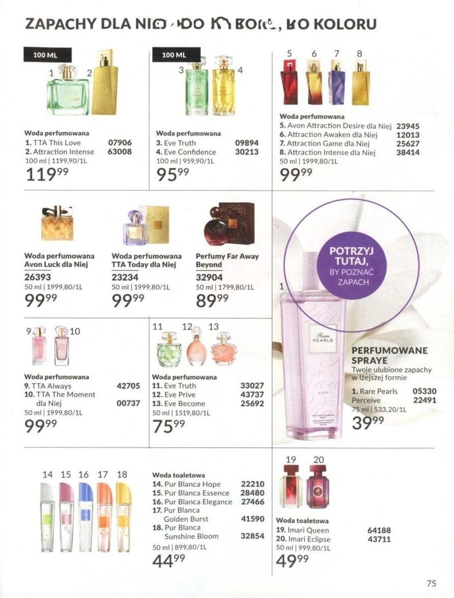 Gazetka promocyjna Avon str. 75