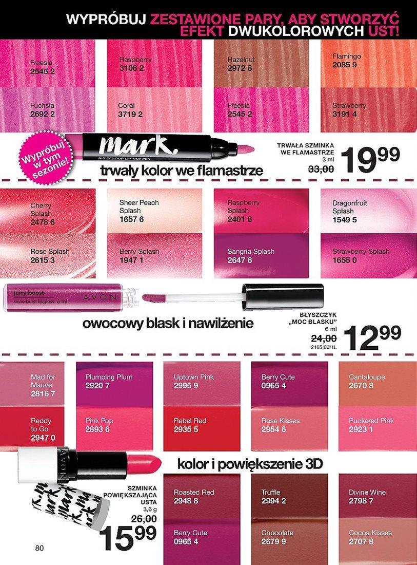 Gazetka promocyjna Avon str. 80