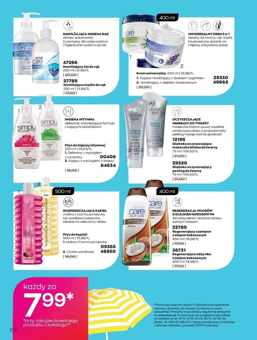 Gazetka promocyjna Avon str. 216
