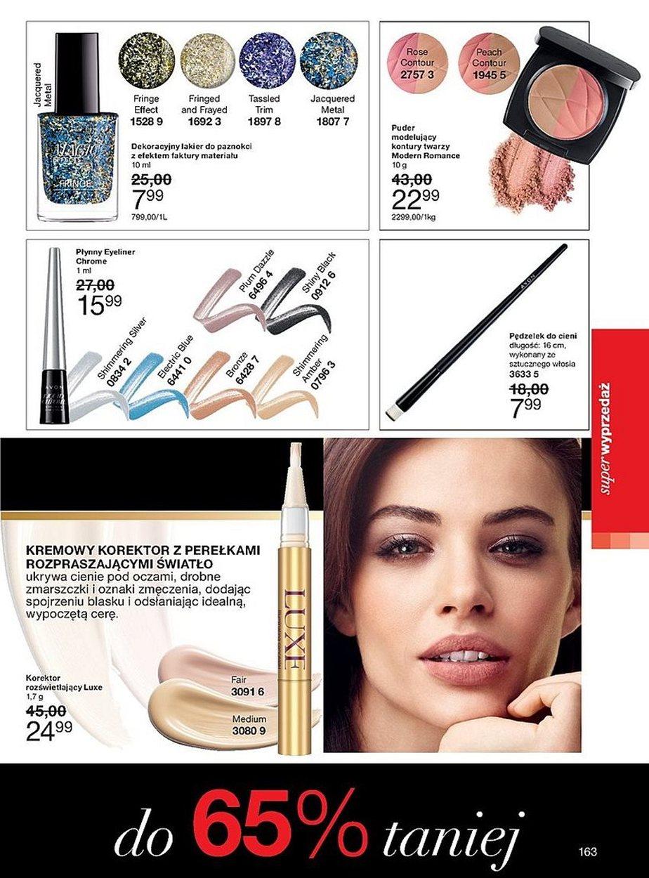 Gazetka promocyjna Avon str. 163
