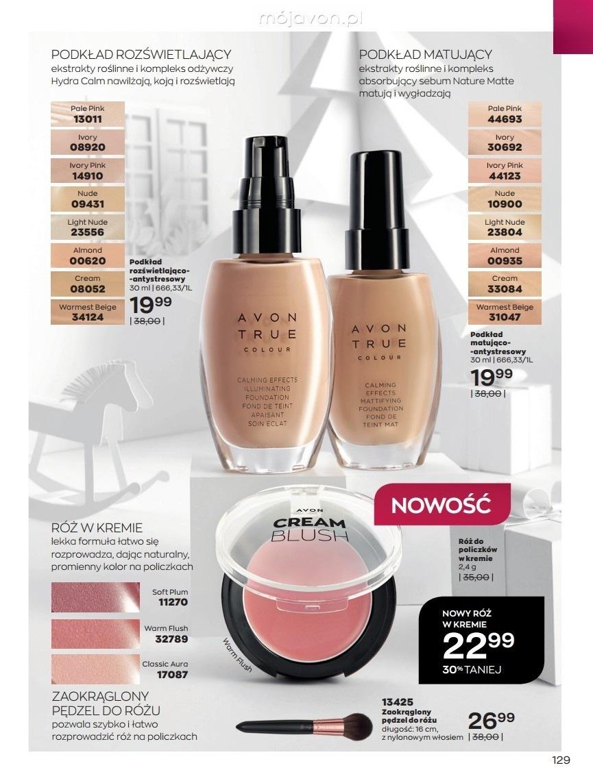 Gazetka promocyjna Avon str. 129
