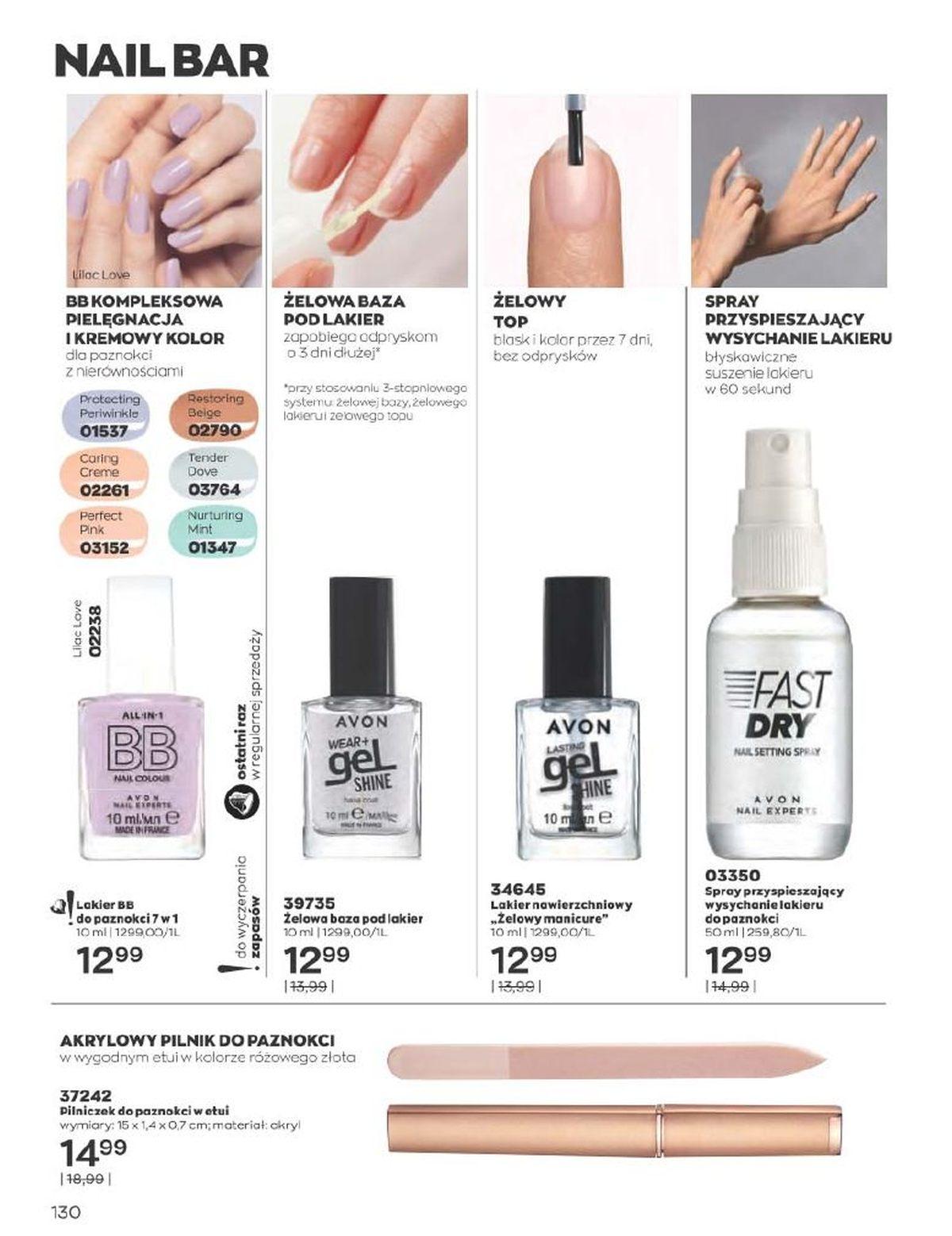 Gazetka promocyjna Avon str. 130